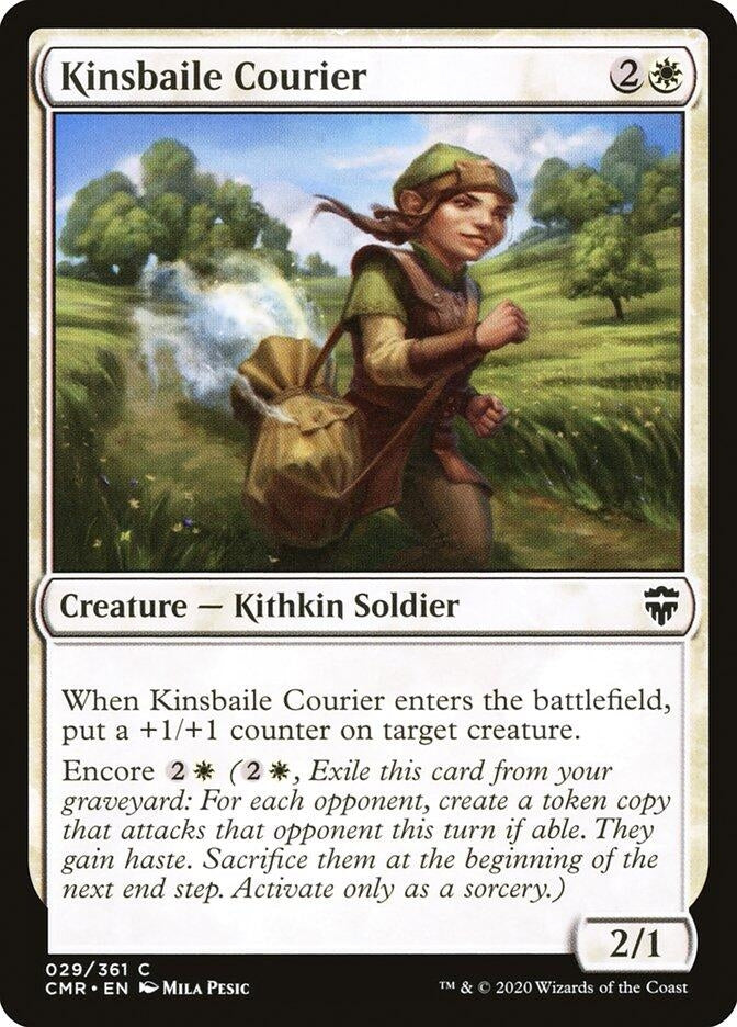 Image for Kinsbaile Courier (29) (Commander Legends) - Magic: The Gathering