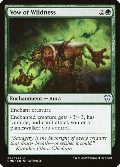 Vow of Wildness (262) (Commander Legends)