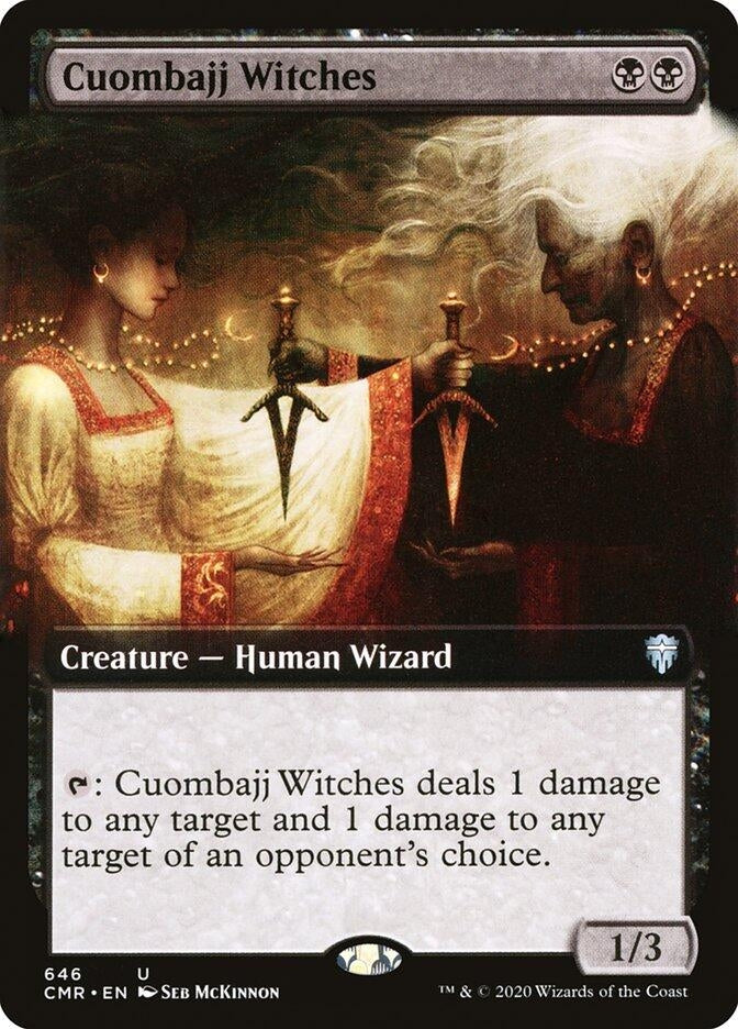 Cuombajj Witches (Extended Art) (646) (Commander Legends)