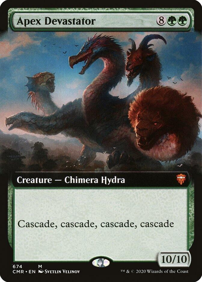 Apex Devastator (Extended Art) (674) (Commander Legends)
