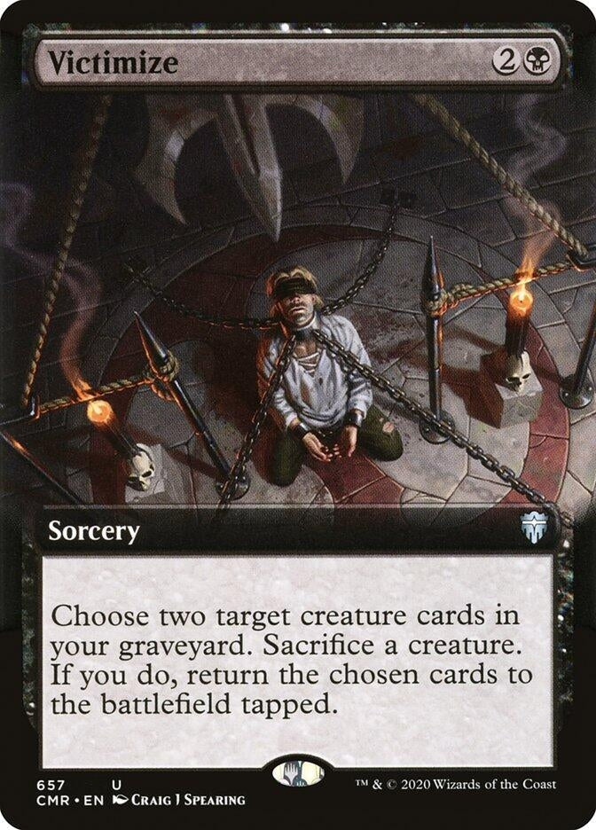 Victimize (Extended Art) (657) (Commander Legends)