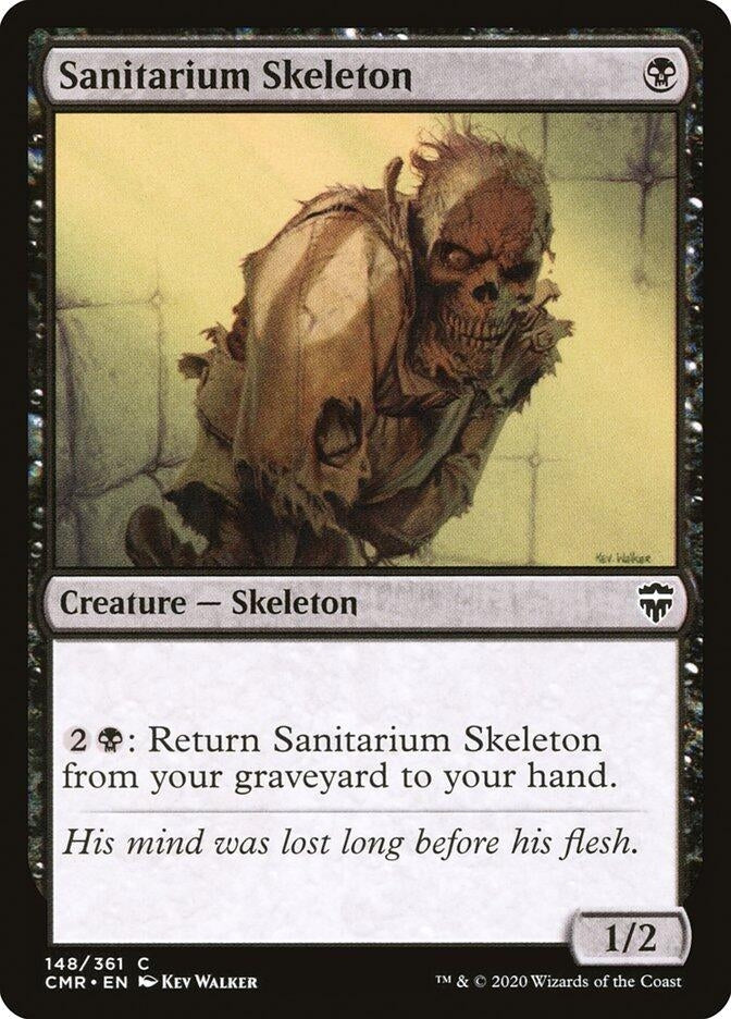 Image for Sanitarium Skeleton (148) (Commander Legends) - Magic: The Gathering