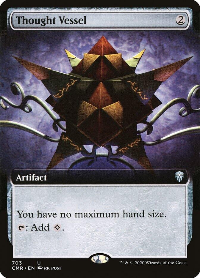 Thought Vessel (Extended Art) (703) (Commander Legends)