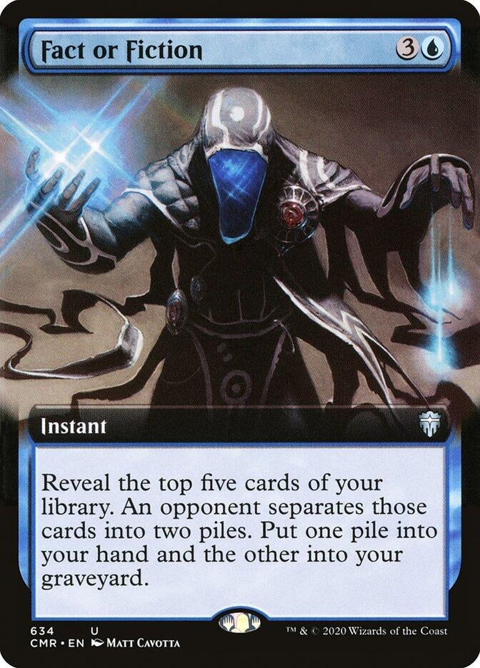 Fact or Fiction (Extended Art) (634) (Commander Legends)