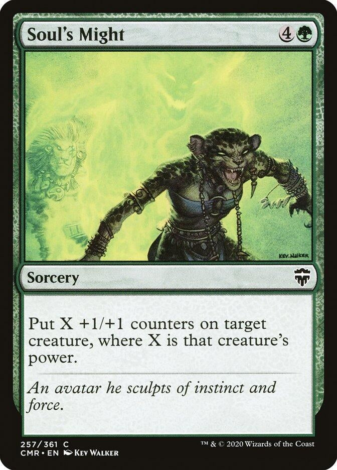 Image for Soul's Might (257) (Commander Legends) - Magic: The Gathering