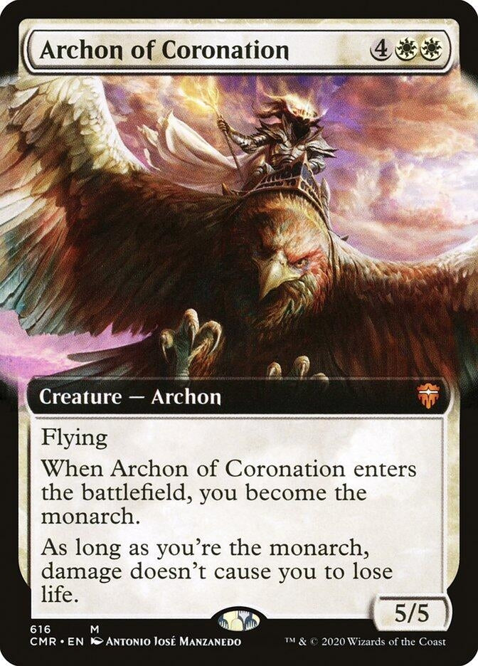 Archon of Coronation (Extended Art) (616) (Commander Legends)