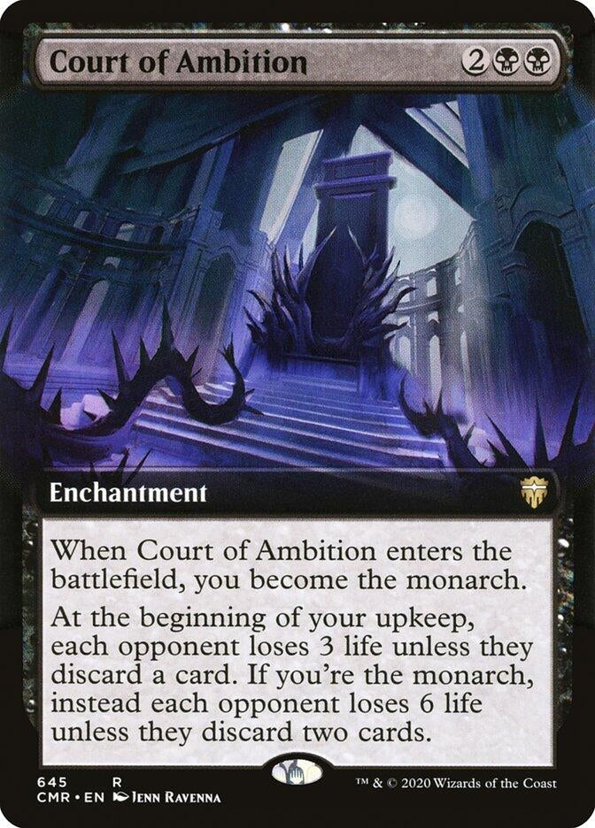 Court of Ambition (Extended Art) (645) (Commander Legends)