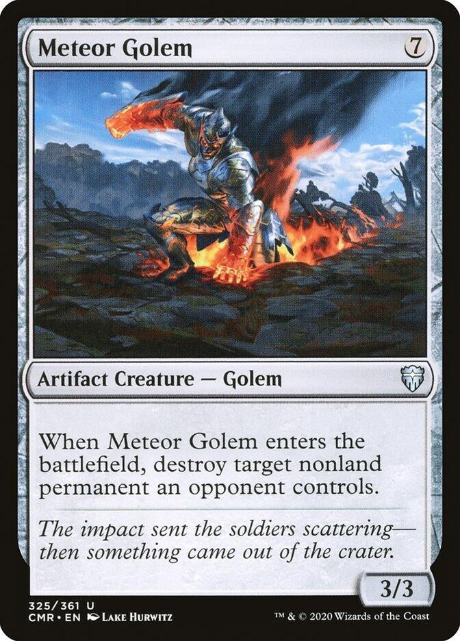 Meteor Golem (325) (325) (Commander Legends)