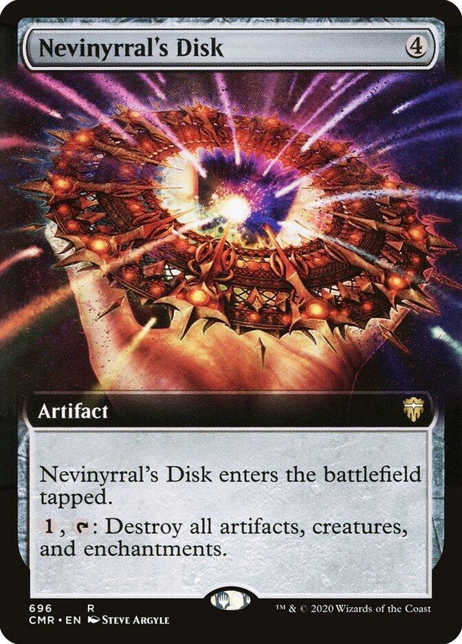 Nevinyrral's Disk (Extended Art) (696) (Commander Legends)