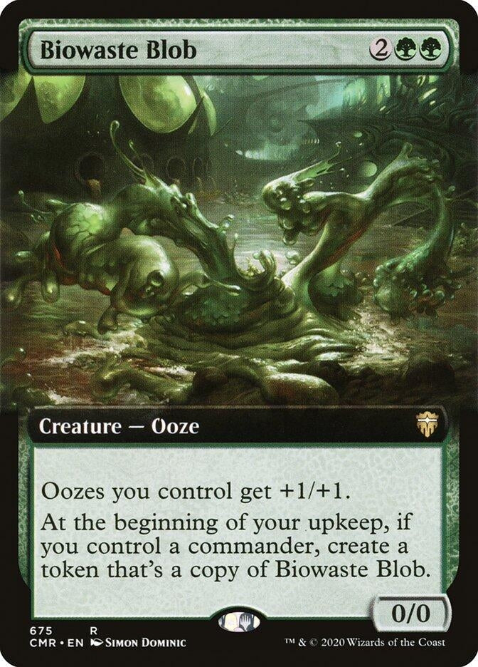 Biowaste Blob (Extended Art) (675) (Commander Legends)