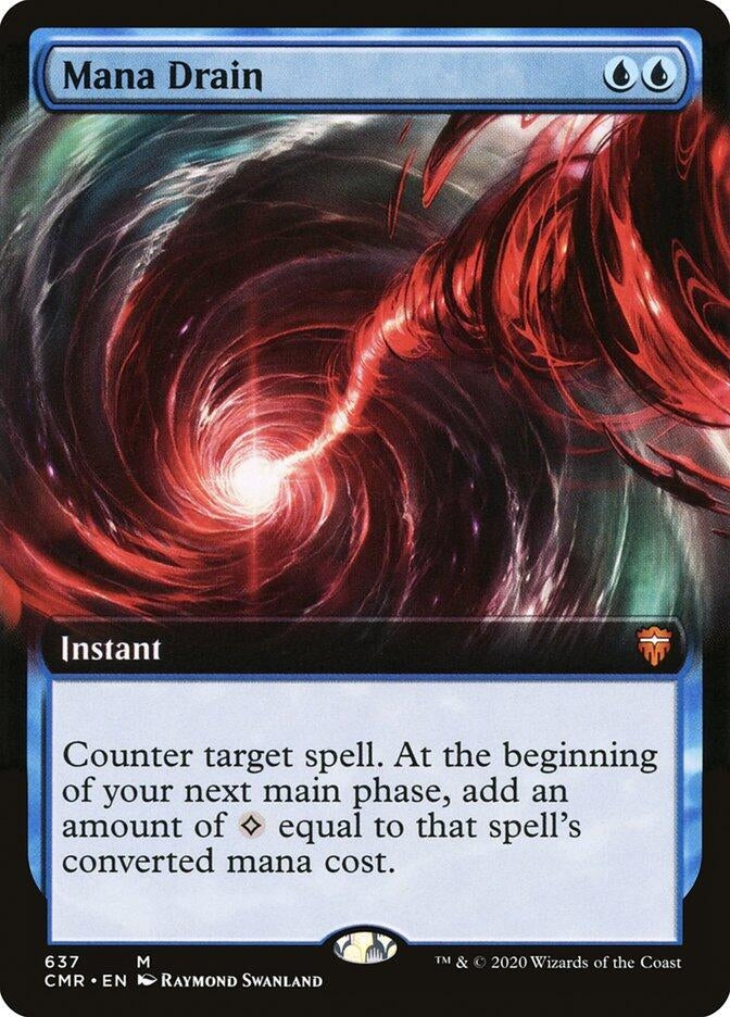 Mana Drain (Extended Art) (637) (Commander Legends)