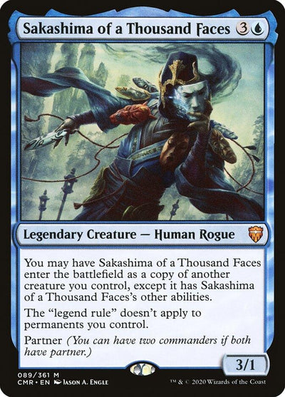 Sakashima of a Thousand Faces (89) (Commander Legends)