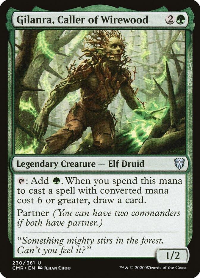 Image for Gilanra, Caller of Wirewood (230) (Commander Legends) - Magic: The Gathering