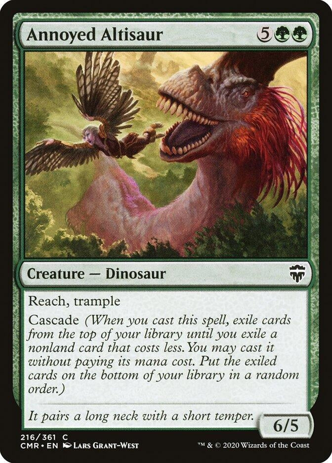 Annoyed Altisaur (216) (Commander Legends)