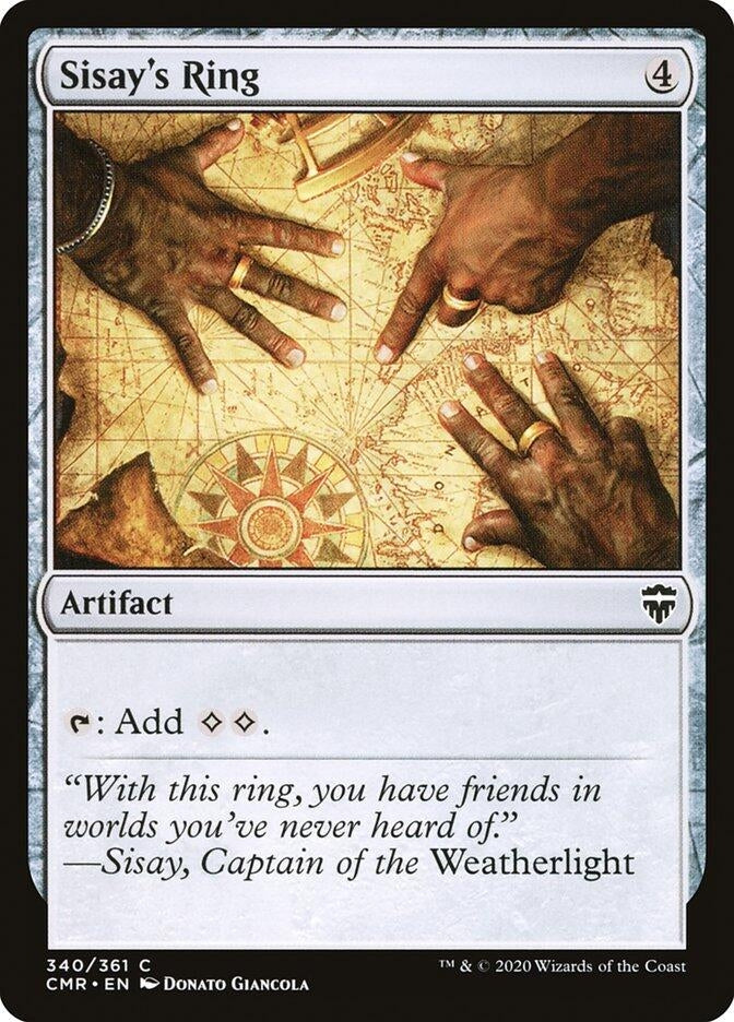Image for Sisay's Ring (340) (Commander Legends) - Magic: The Gathering