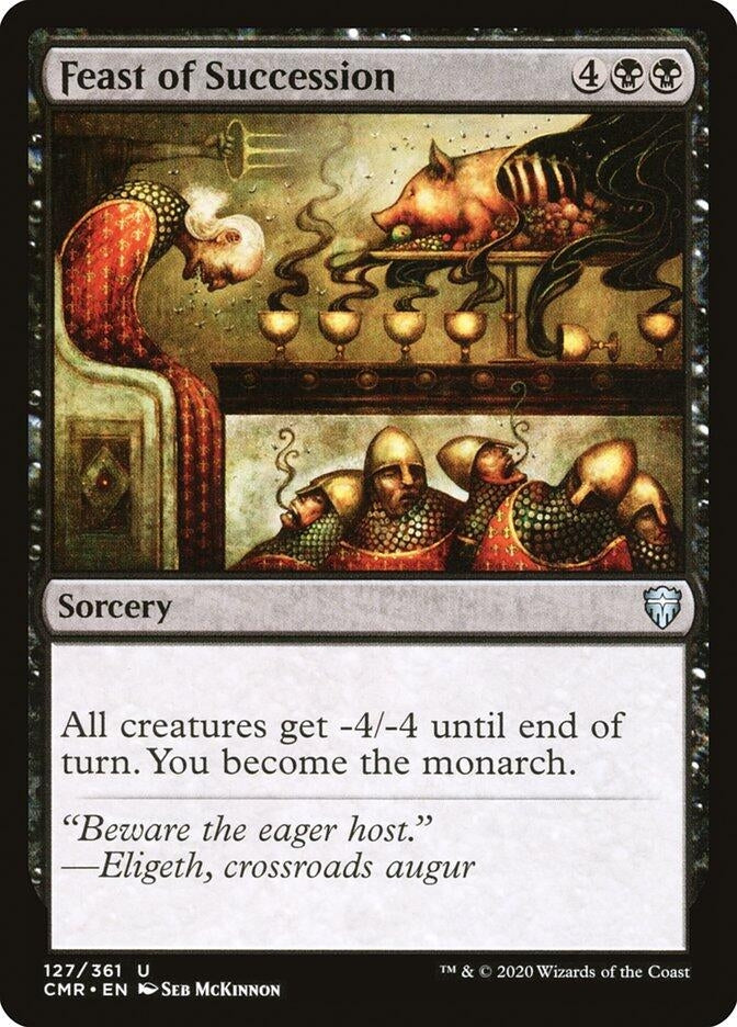 Image for Feast of Succession (127) (Commander Legends) - Magic: The Gathering