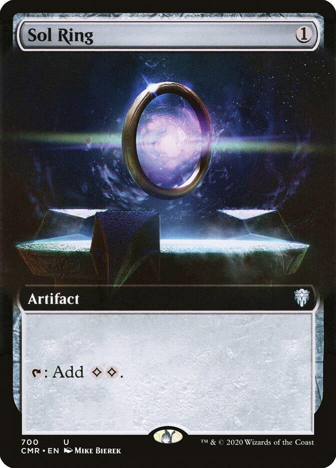 Sol Ring (Extended Art) (700) (Commander Legends)