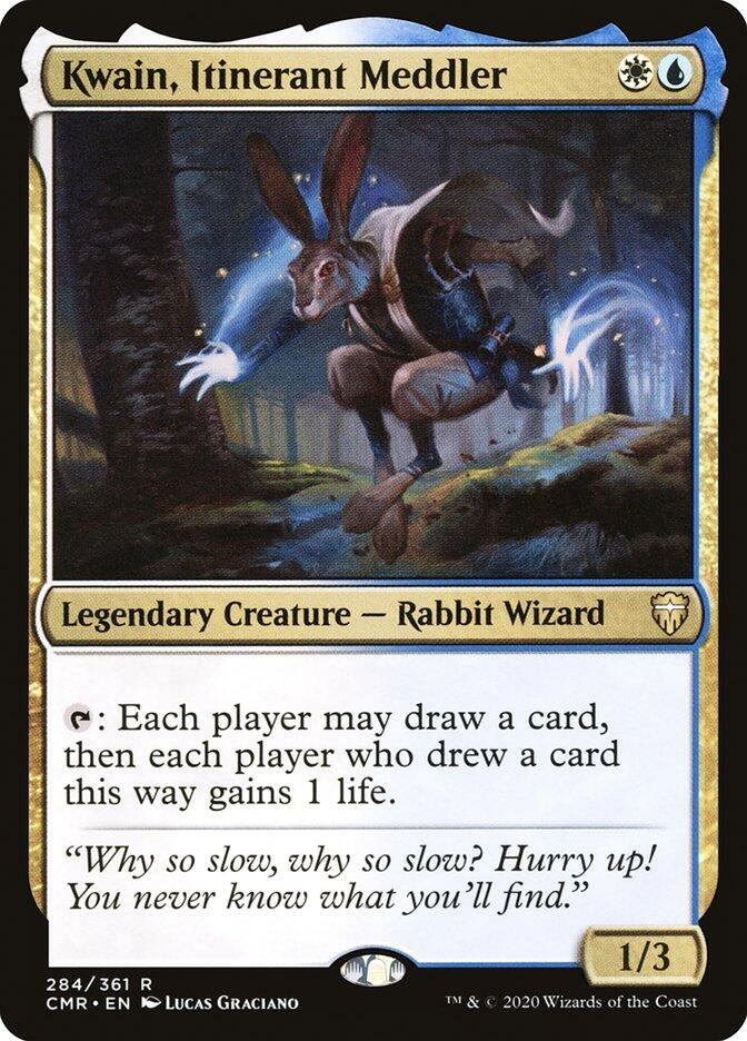 Image for Kwain, Itinerant Meddler (284) (Commander Legends) - Magic: The Gathering