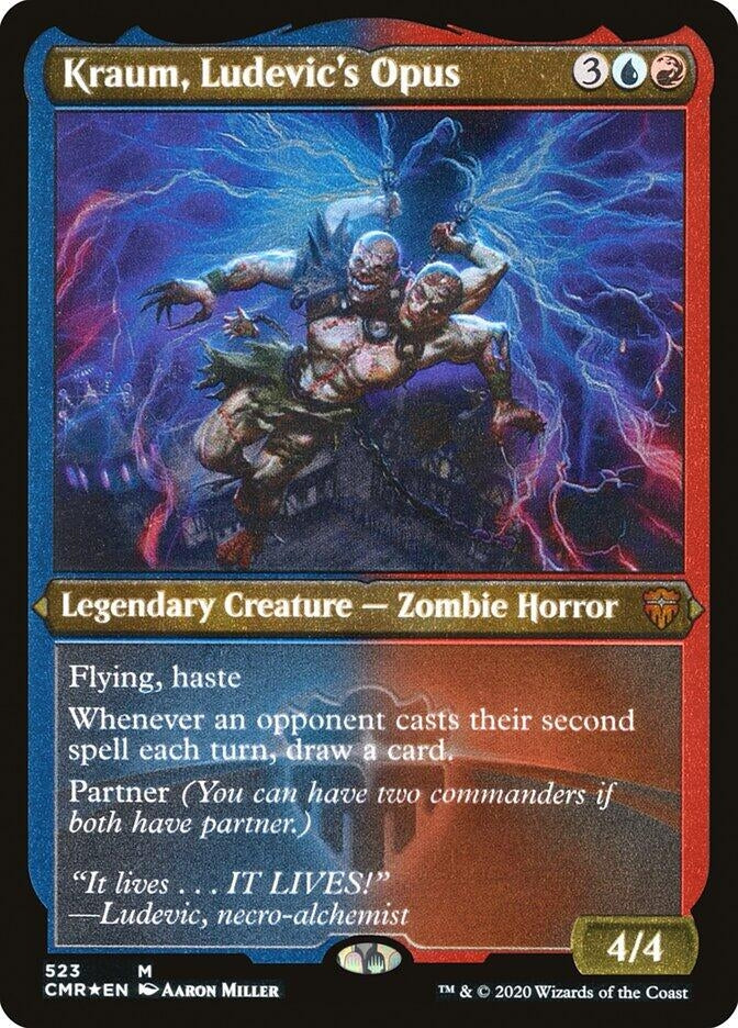 Kraum, Ludevic's Opus (Foil Etched) (523) (Commander Legends)