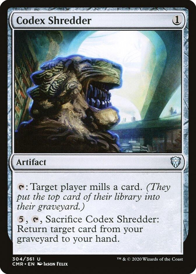 Image for Codex Shredder (304) (Commander Legends) - Magic: The Gathering