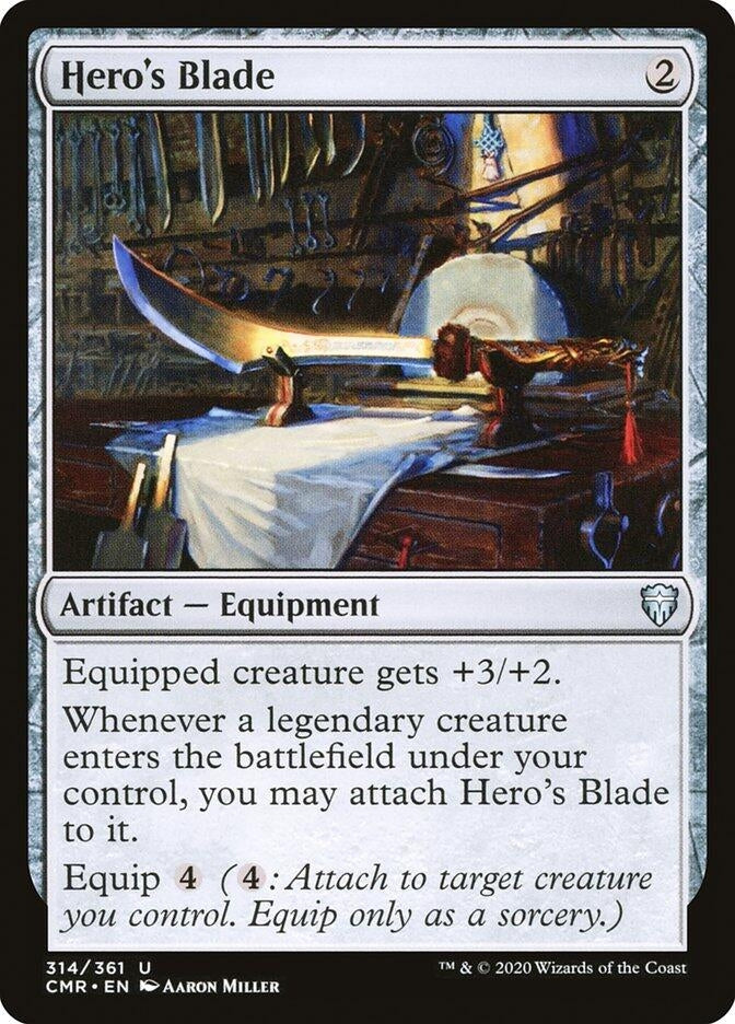 Hero's Blade (314) (314) (Commander Legends)
