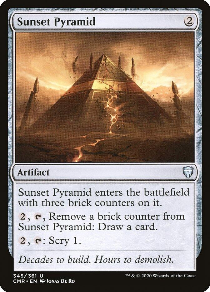 Image for Sunset Pyramid (345) (Commander Legends) - Magic: The Gathering