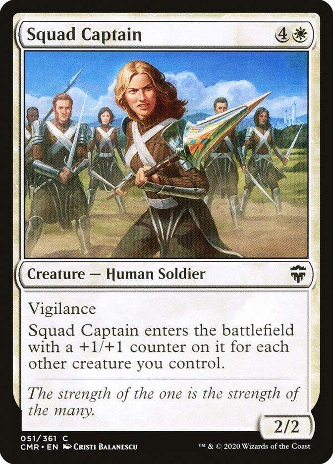Image for Squad Captain (51) (Commander Legends) - Magic: The Gathering