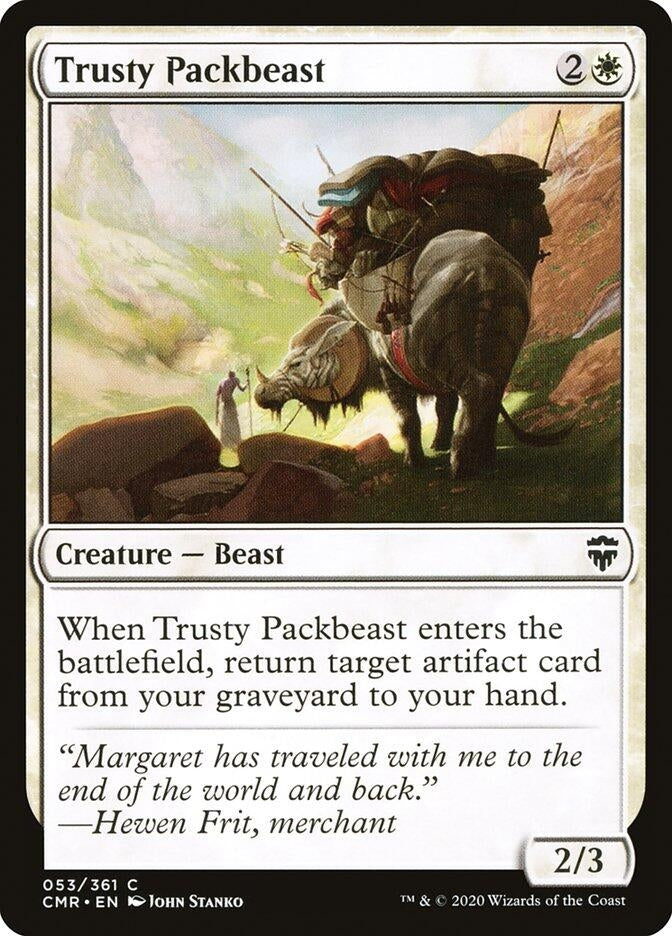 Image for Trusty Packbeast (53) (Commander Legends) - Magic: The Gathering