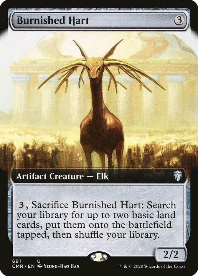 Burnished Hart (Extended Art) (691) (Commander Legends)