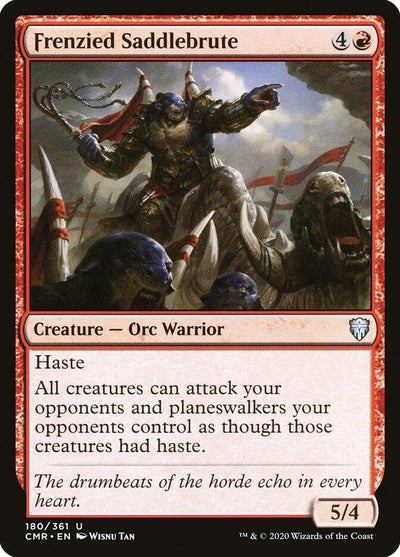 Frenzied Saddlebrute (180) (Commander Legends)