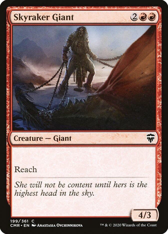 Image for Skyraker Giant (199) (Commander Legends) - Magic: The Gathering