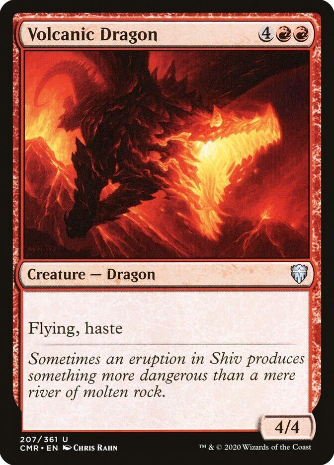 Volcanic Dragon (207) (Commander Legends)
