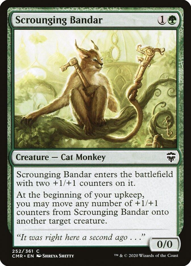 Image for Scrounging Bandar (252) (Commander Legends) - Magic: The Gathering