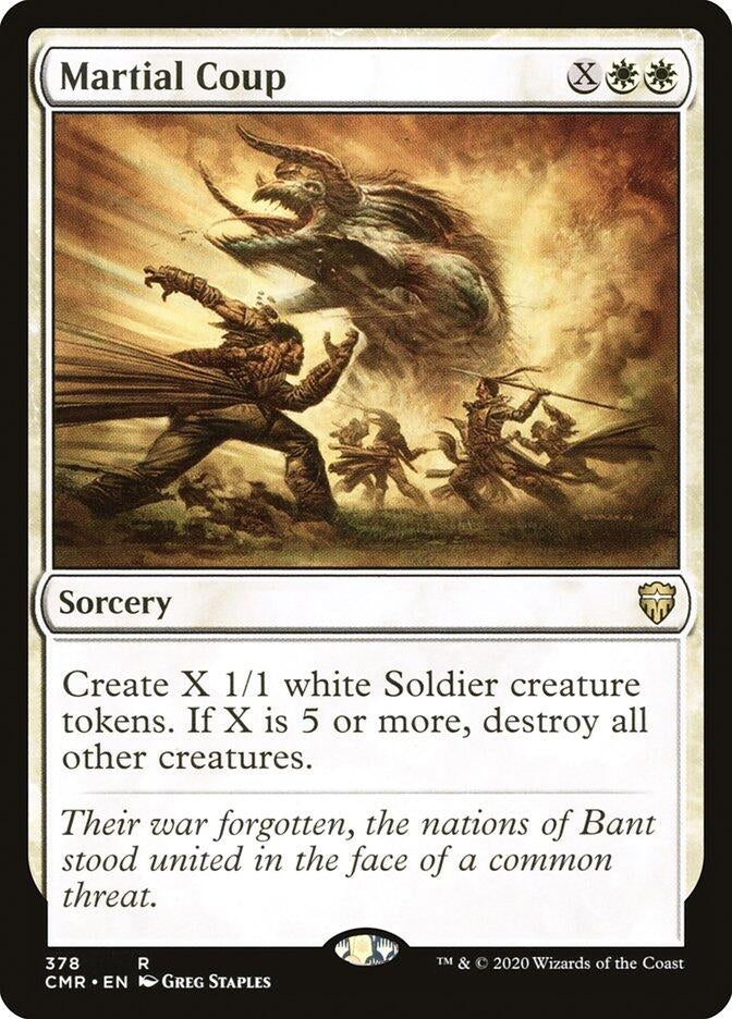 Martial Coup (378) (Commander Legends)