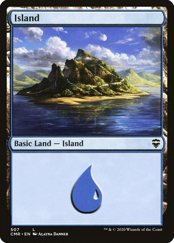 Island (507) (507) (Commander Legends)