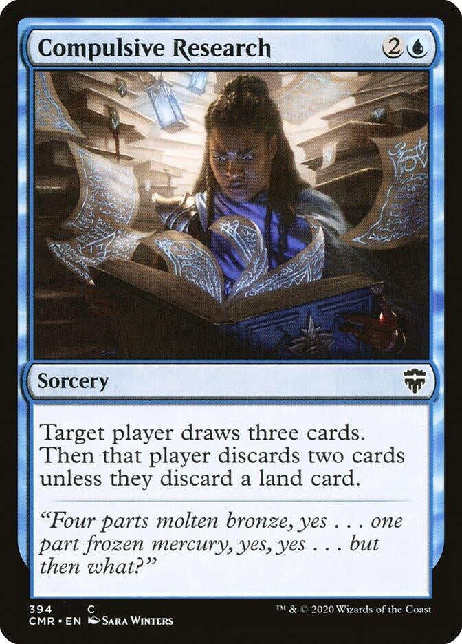 Compulsive Research (394) (Commander Legends)