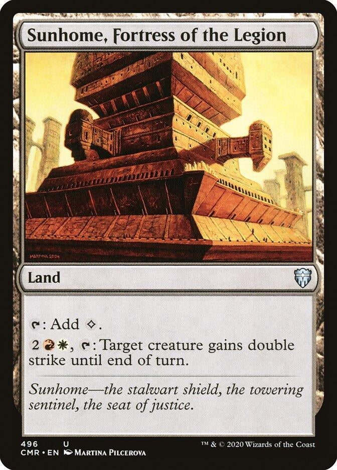 Sunhome, Fortress of the Legion (496) (Commander Legends)