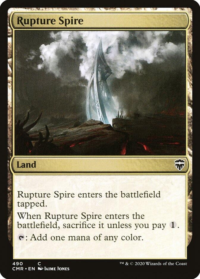 Rupture Spire (490) (490) (Commander Legends)