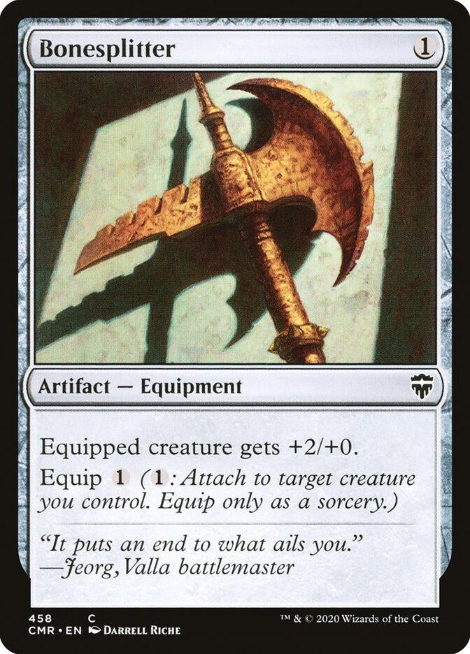 Bonesplitter (458) (Commander Legends)