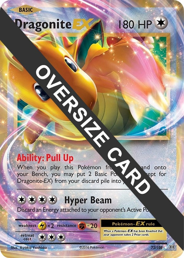 Image for Dragonite EX (072/108) (Jumbo Cards) - Pokemon