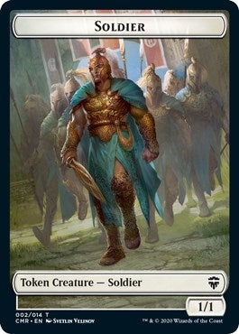 Soldier Token (2) (Commander Legends)