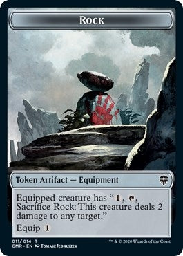Rock Token (11) (Commander Legends)