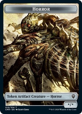 Horror // The Monarch Double-Sided Token (10 // 14) (Commander Legends)