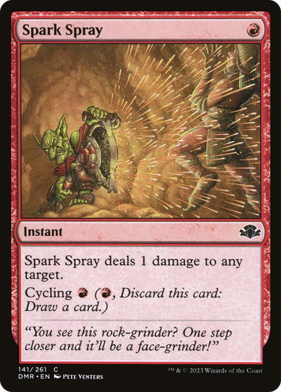 Spark Spray (DMR-141) - Dominaria Remastered Foil