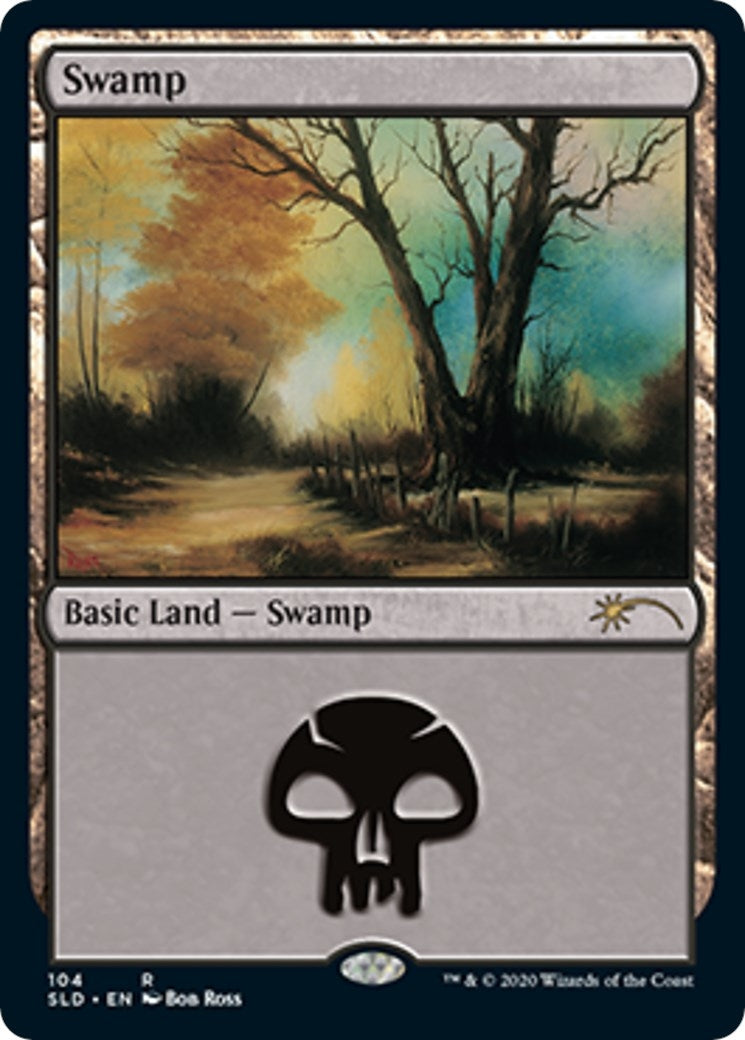 Swamp (104) (Bob Ross) (104) (Secret Lair Drop Series)