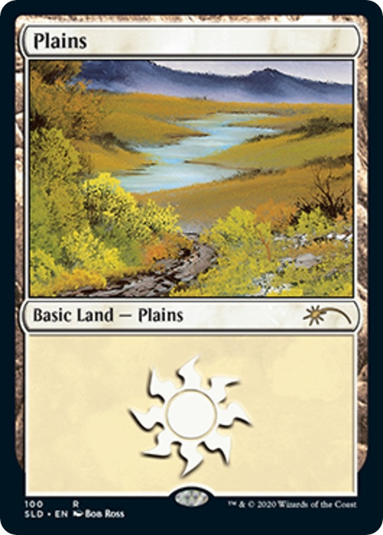 Plains (100) (Bob Ross) (100) (Secret Lair Drop Series)