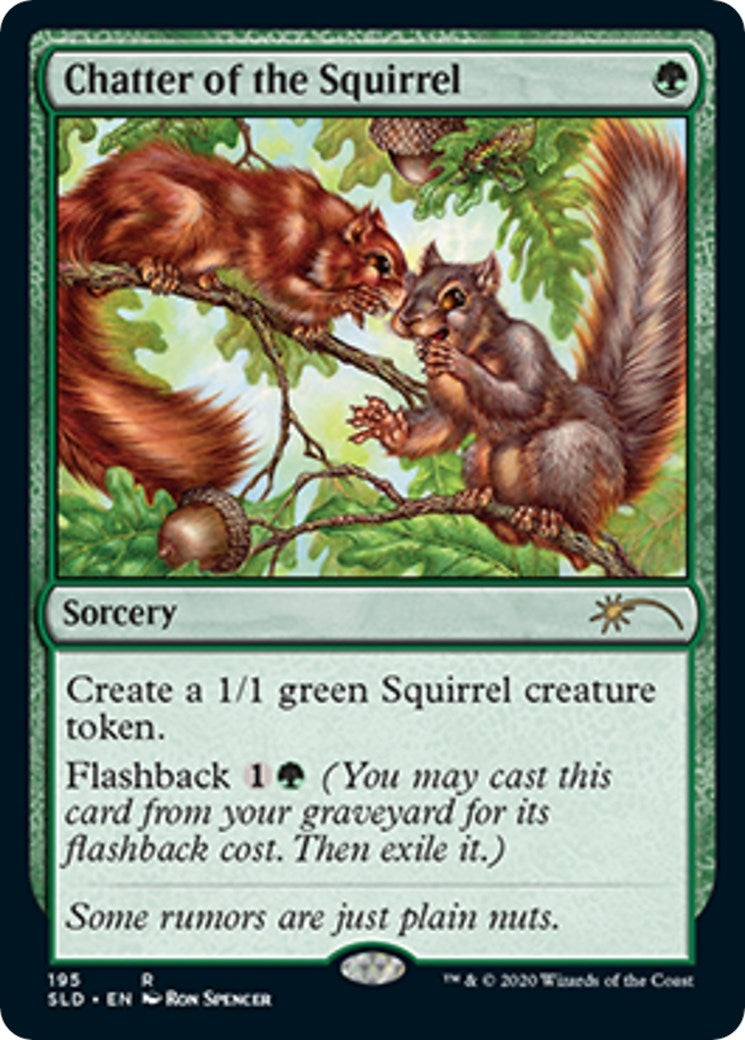 Chatter of the Squirrel (195) (Secret Lair Drop Series)