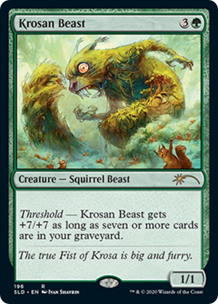 Krosan Beast (196) (Secret Lair Drop Series)