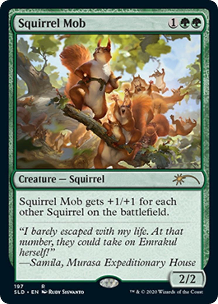Squirrel Mob (197) (Secret Lair Drop Series)