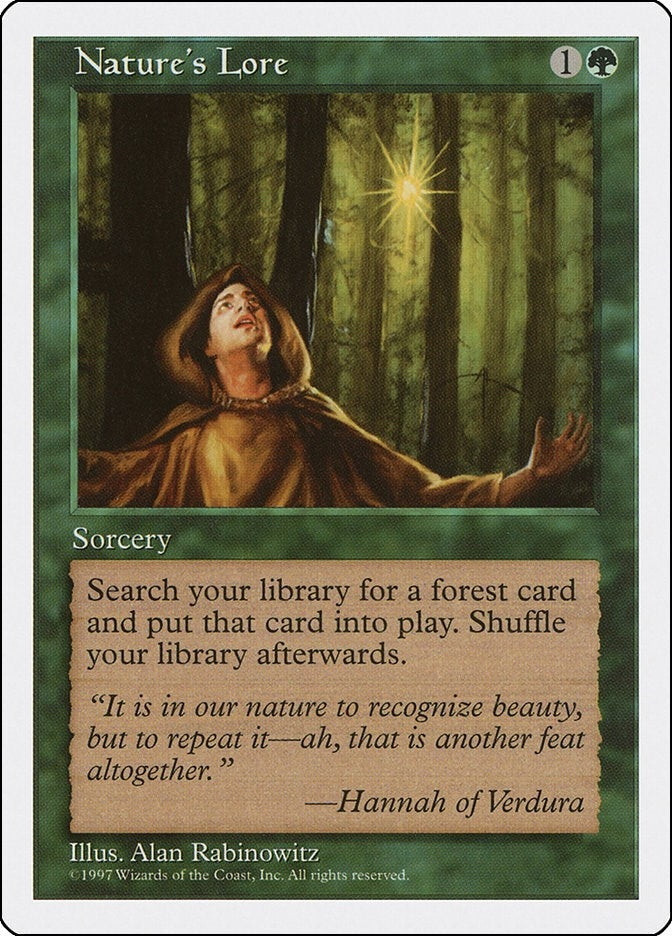 Nature's Lore (Fifth Edition)